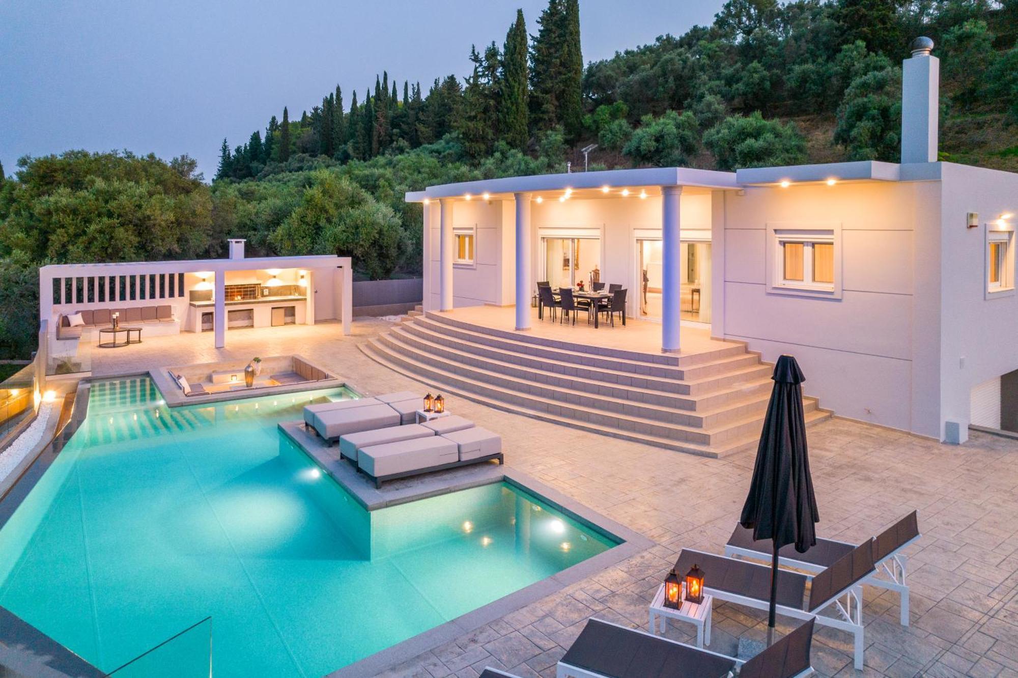 Villa Moonstone Mouzákion Exterior foto